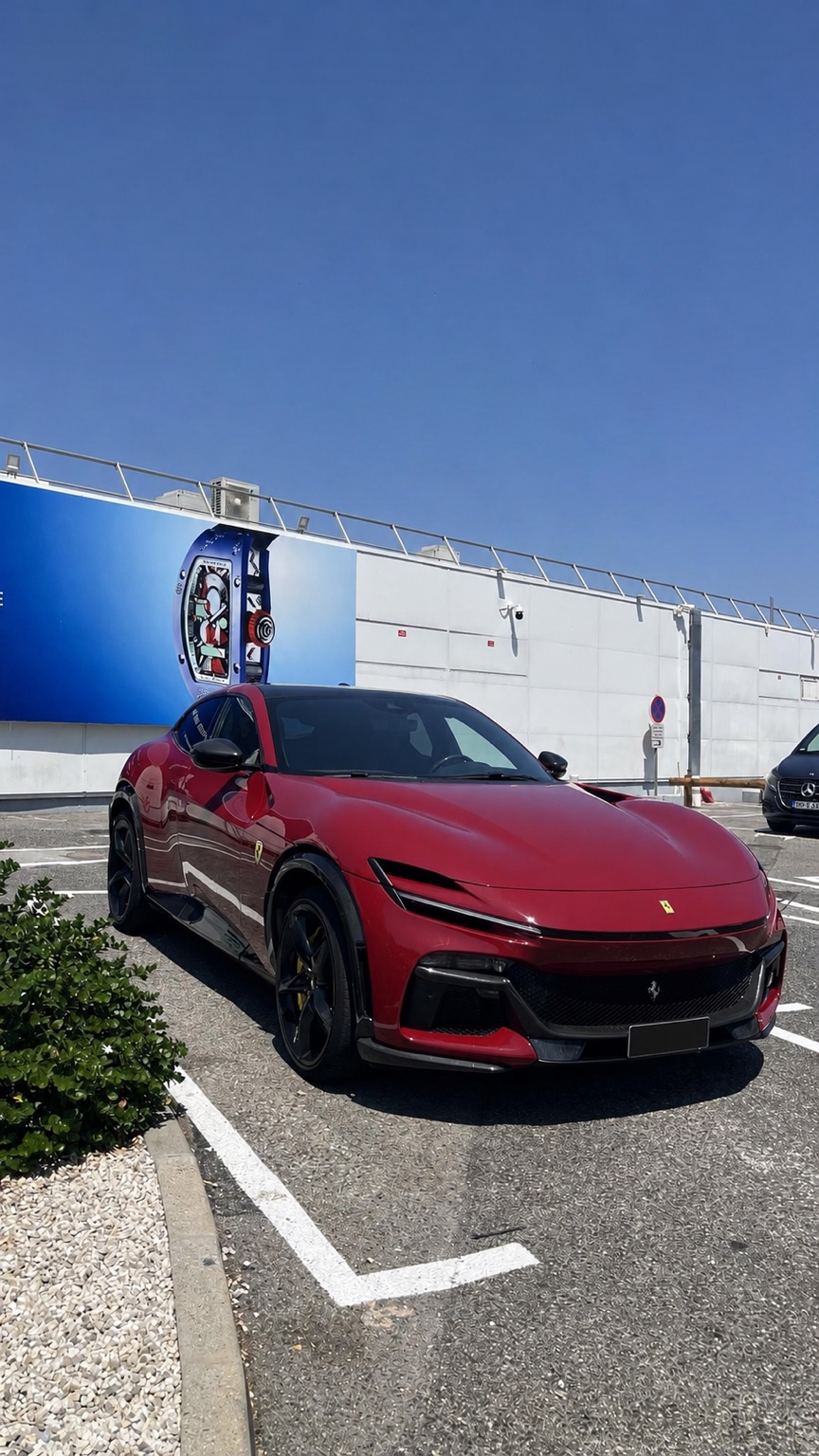 Ferrari Purosangue real photo 2